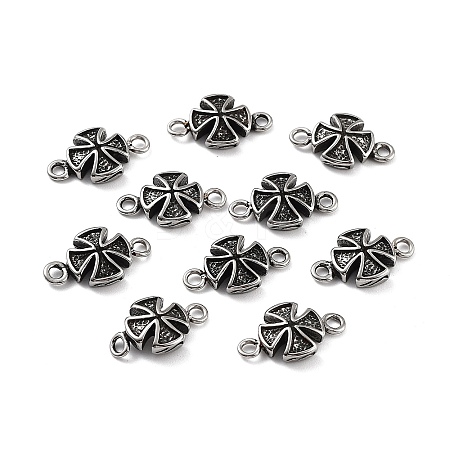 316 Surgical Stainless Steel Connector Charms Hand Polished LS-STAS-K276-20AS-1