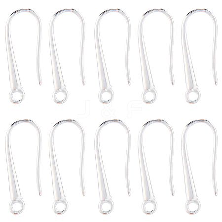 32Pcs Brass Earring Hooks KK-SC0006-57S-1