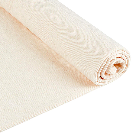 Cotton Ribbed Knit Fabric DIY-WH0622-769C-1