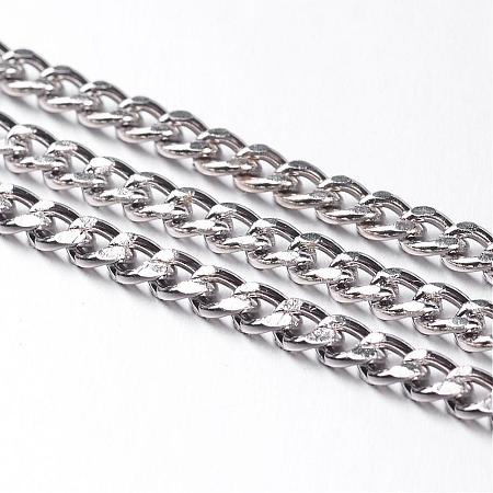 Iron Cuban Link Chains CH-R013-4.5x3mm-P-1