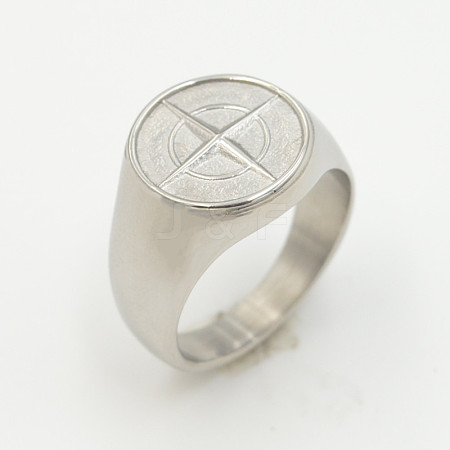 304 Stainless Steel Finger Rings FS-WG5F41B-63-1