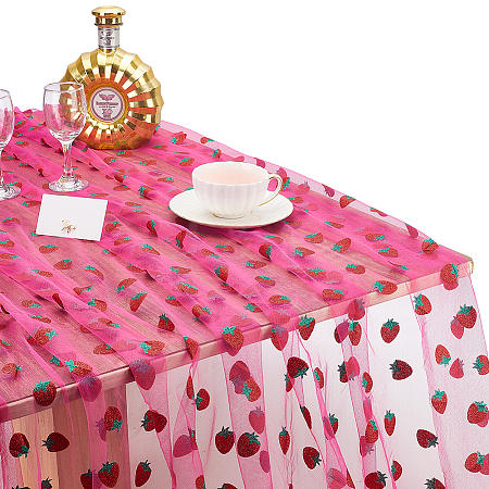 2Pcs Polyester Gauze Fabric DIY-ME0003-12-1