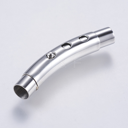 Tarnish Resistant 304 Stainless Steel Bayonet Clasps LS-STAS-P188-07P-5mm-1