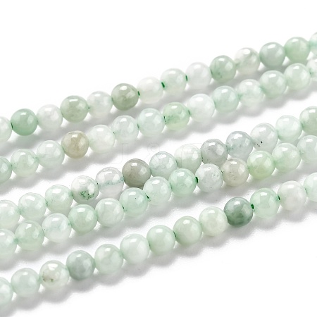 Natural Jadeite Beads Strands G-H266-27-1