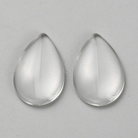 Glass Cabochons LS-GLAA-WH0038-50-1
