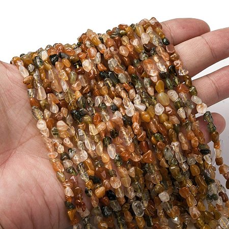 Natural Agate Beads Strands G-I389-A39-1