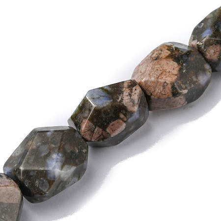 Natural Llanite Beads Strands G-F743-04E-1