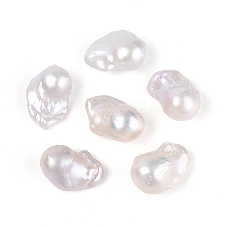 Natural Baroque Pearl Keshi Pearl Beads PEAR-ZX008-16-1
