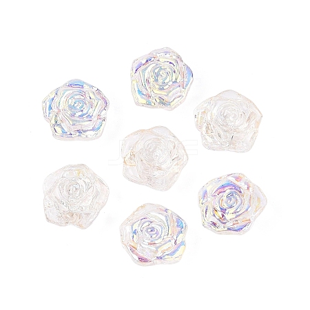 Electroplate Transparent Glass Beads Strands LS-EGLA-N056-02A-01-1