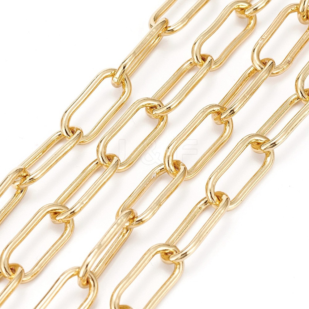 Wholesale Brass Paperclip Chains